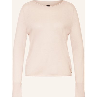 Marc Cain Pullover Mit Glitzergarn rosa