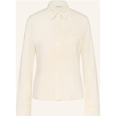 Marc O'polo Hemdbluse Aus Jersey weiss