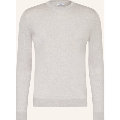 Paul Pullover Aus Merinowolle silber