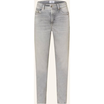 Cambio Cropped Jeans Piper grau