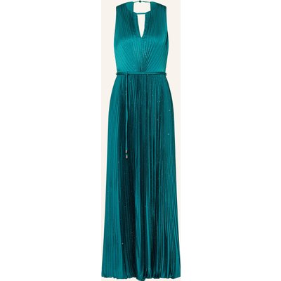 Phase Eight Kleid Simara Mit Plissees Und Glitzergarn gruen