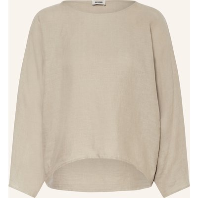 Drykorn Blusenshirt Nialini Aus Leinen gruen