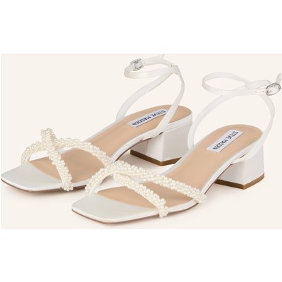 Steve Madden Sandaletten Gabby Mit Schmucksteinen weiss