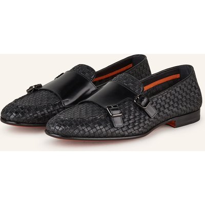 Santoni Double-Monks schwarz