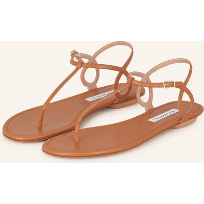 Aquazzura Zehentrenner Almost Bare braun