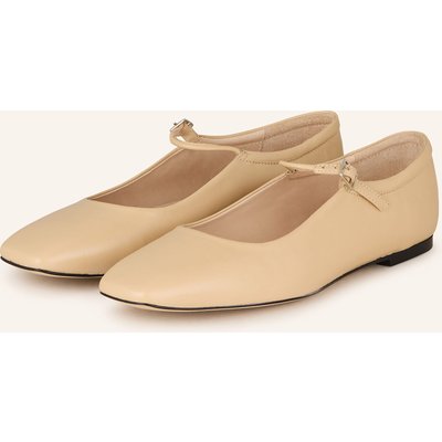Mrs & Hugs Mary-Jane-Ballerinas beige