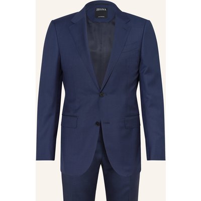 Zegna Anzug Extra Slim Fit blau
