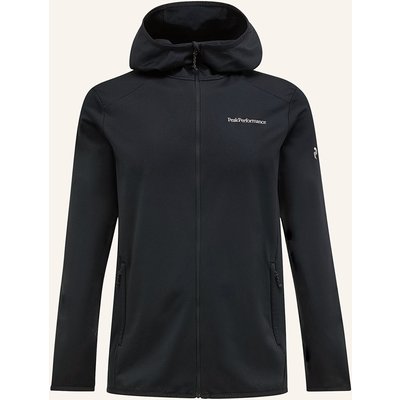 Peak Performance Midlayer-Jacke Light Zip Hood schwarz