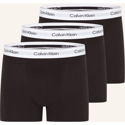 Calvin Klein 3er-Pack Boxershorts Icon Cotton Relaxed Fit schwarz