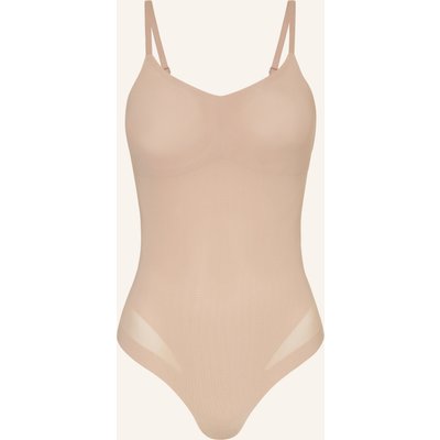 Calvin Klein Shape-Body Stay-Put Mesh beige