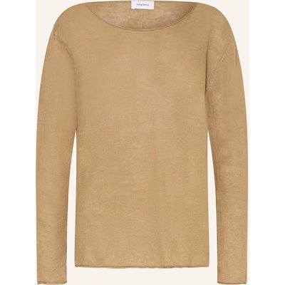 Darling Harbour Leinenpullover beige