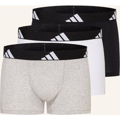 Adidas 3er-Pack Boxershorts Active Flex Cotton schwarz