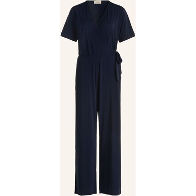 Cartoon Jumpsuit In Wickeloptik blau