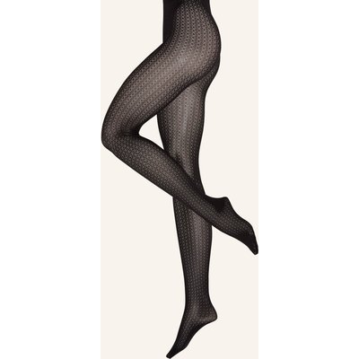 Wolford Feinstrumpfhose Mosaic Jacquard Tights schwarz