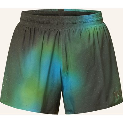 Y-3 2-In-1-Laufshorts gruen
