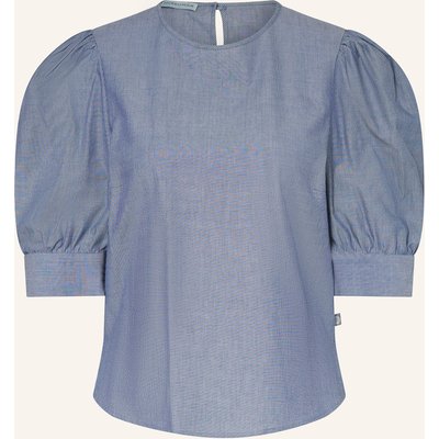 Rockmacherin Trachtenbluse Tula blau