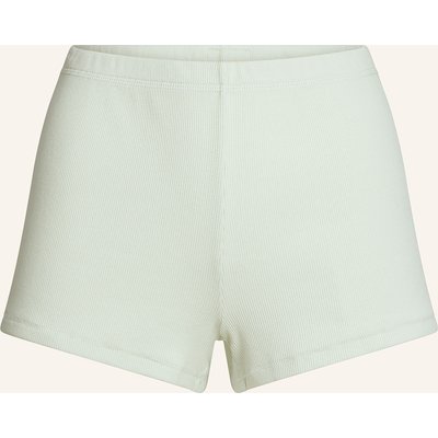 Skims Lounge-Shorts Cotton Rib gruen