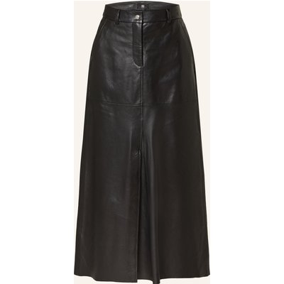 Riani Lederrock schwarz