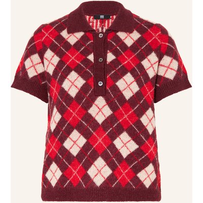 Riani Strickshirt Mit Alpaka rot