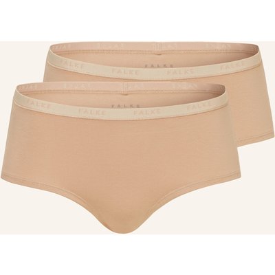 Falke 2er-Pack Panties Daily Comfort braun