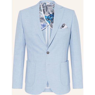 Paul Anzugsakko Extra Slim Fit Aus Jersey blau