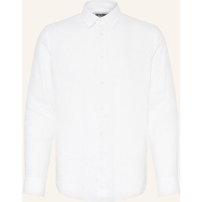 Drykorn Hemd Ramis Regular Fit Aus Leinen weiss