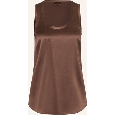 Brunello Cucinelli Seidentop braun
