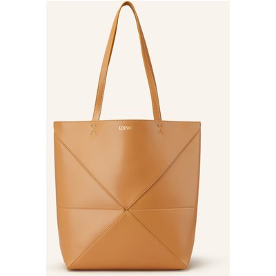 Loewe Shopper Puzzle Fold beige