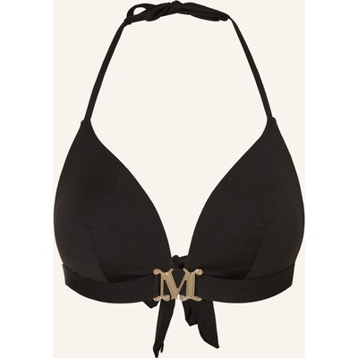 Max Mara Beachwear Neckholder-Bikini-Top Astra schwarz