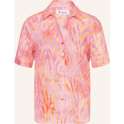 Backstage Blusenshirt Azra Aus Leinen pink