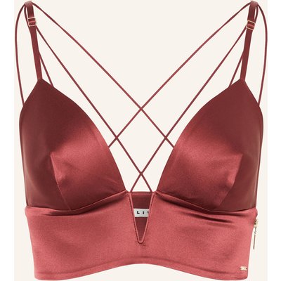 Livy Bustier Cigale Aus Satin rot