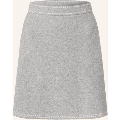 Darling Harbour Strickrock Mit Cashmere grau