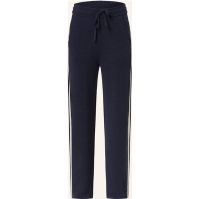 Darling Harbour Strickhose Mit Cashmere blau