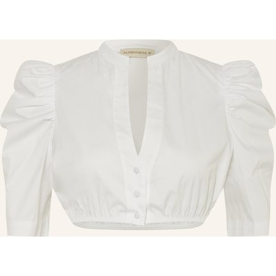 Alpenherz Dirndlbluse Lotta weiss