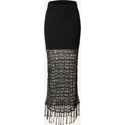 Ganni Strickrock schwarz