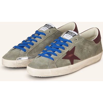 Golden Goose Sneaker Super-Star gruen