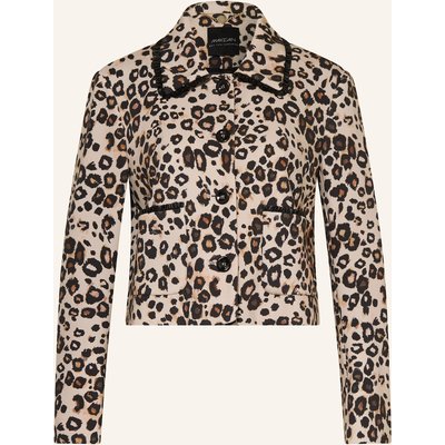 Marc Cain Kastenjacke Mit Rüschen beige