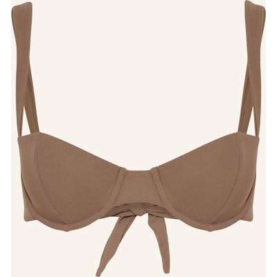 By Aylin Koenig Bügel-Bikini-Top Hedi braun