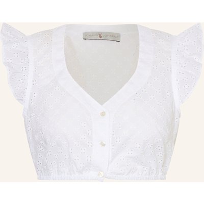 Johann & Johanna Dirndlbluse weiss