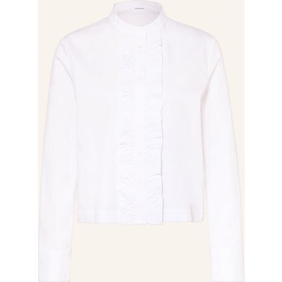 Darling Harbour Bluse Mit Rüschen weiss