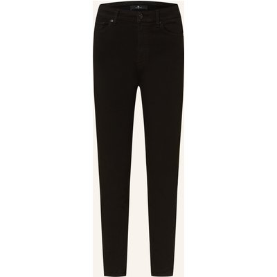 7 For All Mankind Skinny Jeans Aubrey schwarz