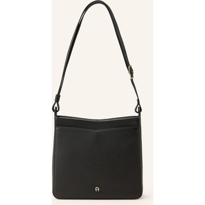 Aigner Umhängetasche Pura Medium schwarz