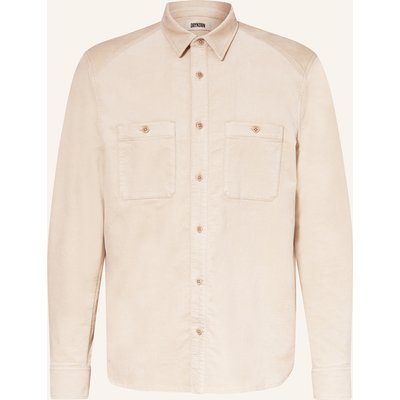 Drykorn Cordhemd Nowen Comfort Fit beige