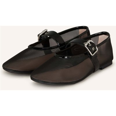 Unisa Mary-Jane-Ballerinas Belua schwarz