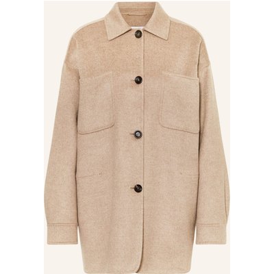 Max Mara Cabanjacke Panno Aus Cashmere beige
