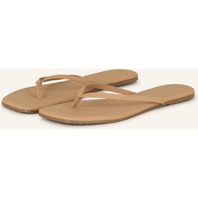 Tkees Zehentrenner beige