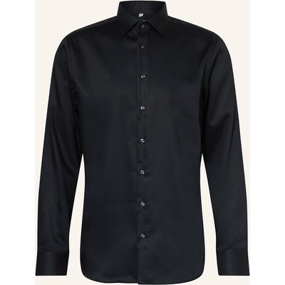 Seidensticker Hemd Shaped Fit schwarz