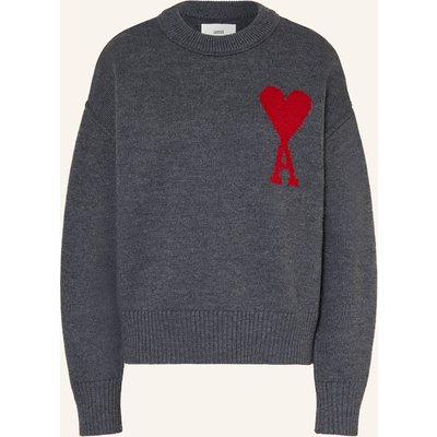 Ami Paris Pullover grau