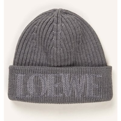Loewe Mütze grau