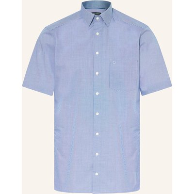 Olymp Kurzarm-Hemd Luxor Modern Fit blau